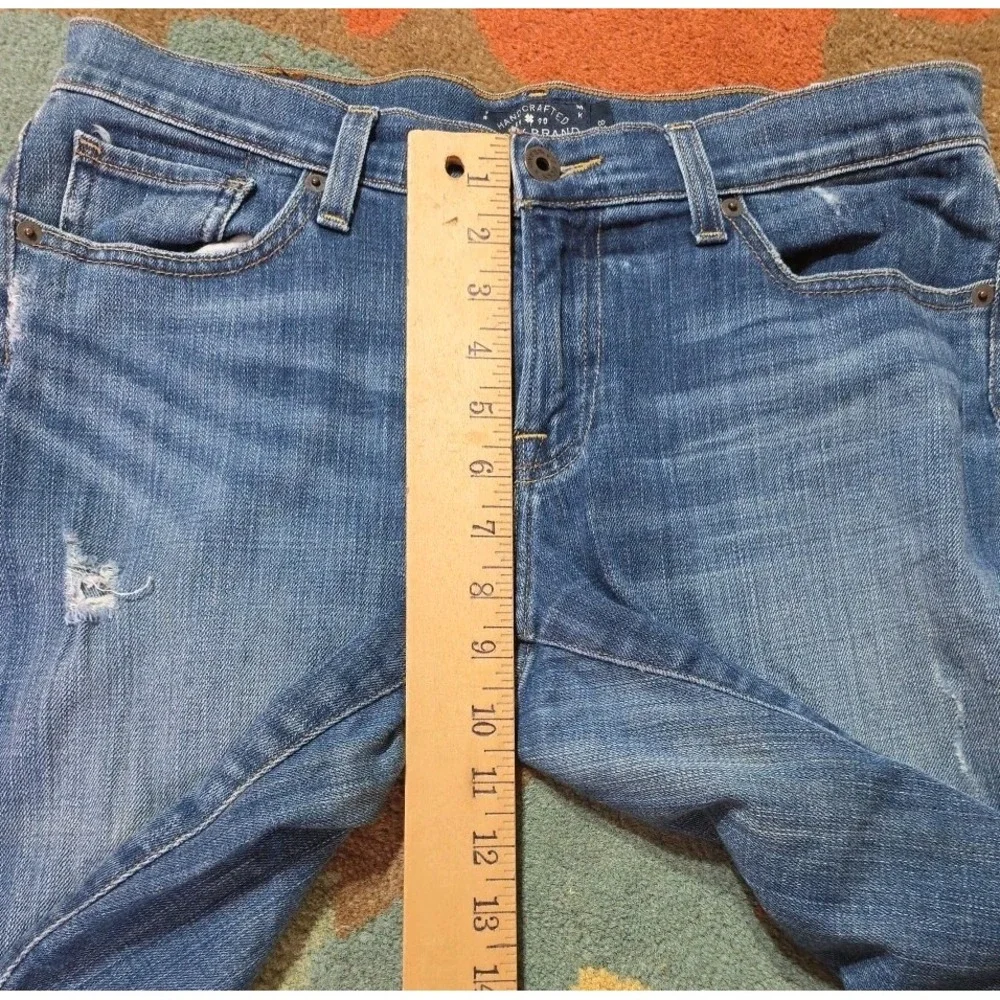Lucky‎ Brand Sienna Cigarette Jeans Womens 6/28 Dark Wash Casual Button Fly Y2K